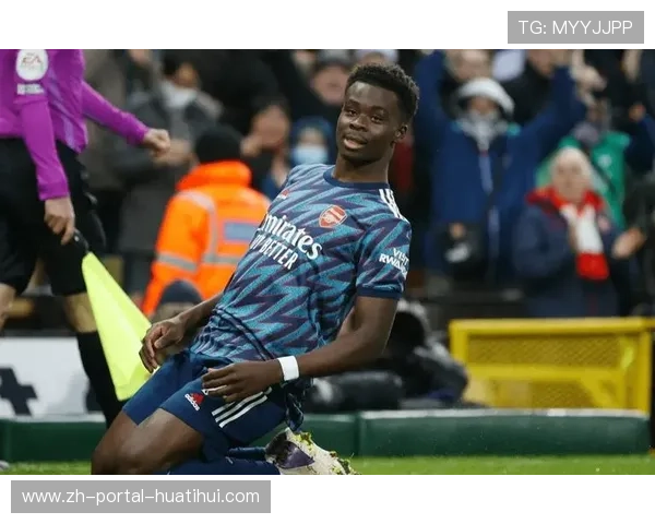 萨卡英超生涯为阿森纳制造104球，超越名宿皮雷